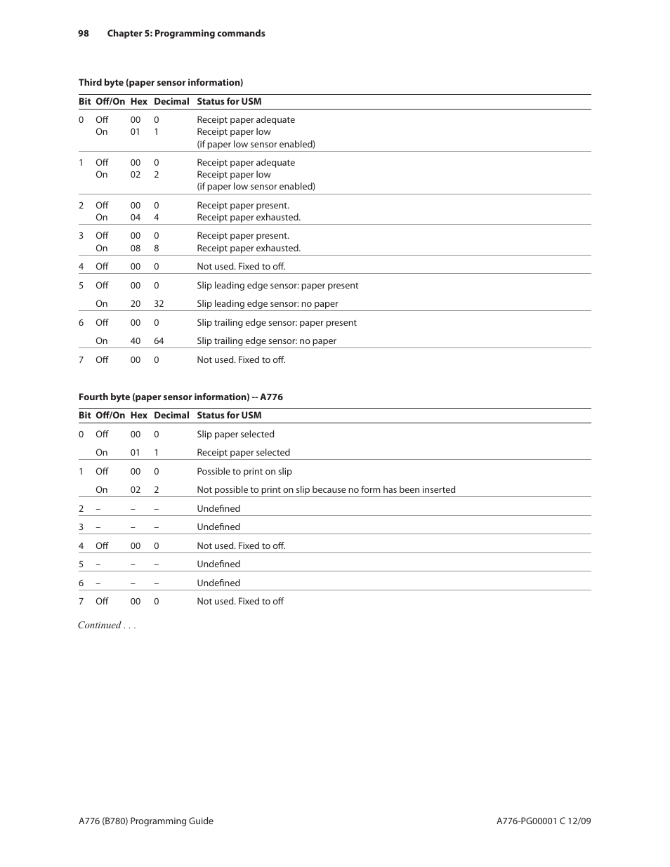 CognitiveTPG B780 User Manual | Page 110 / 192
