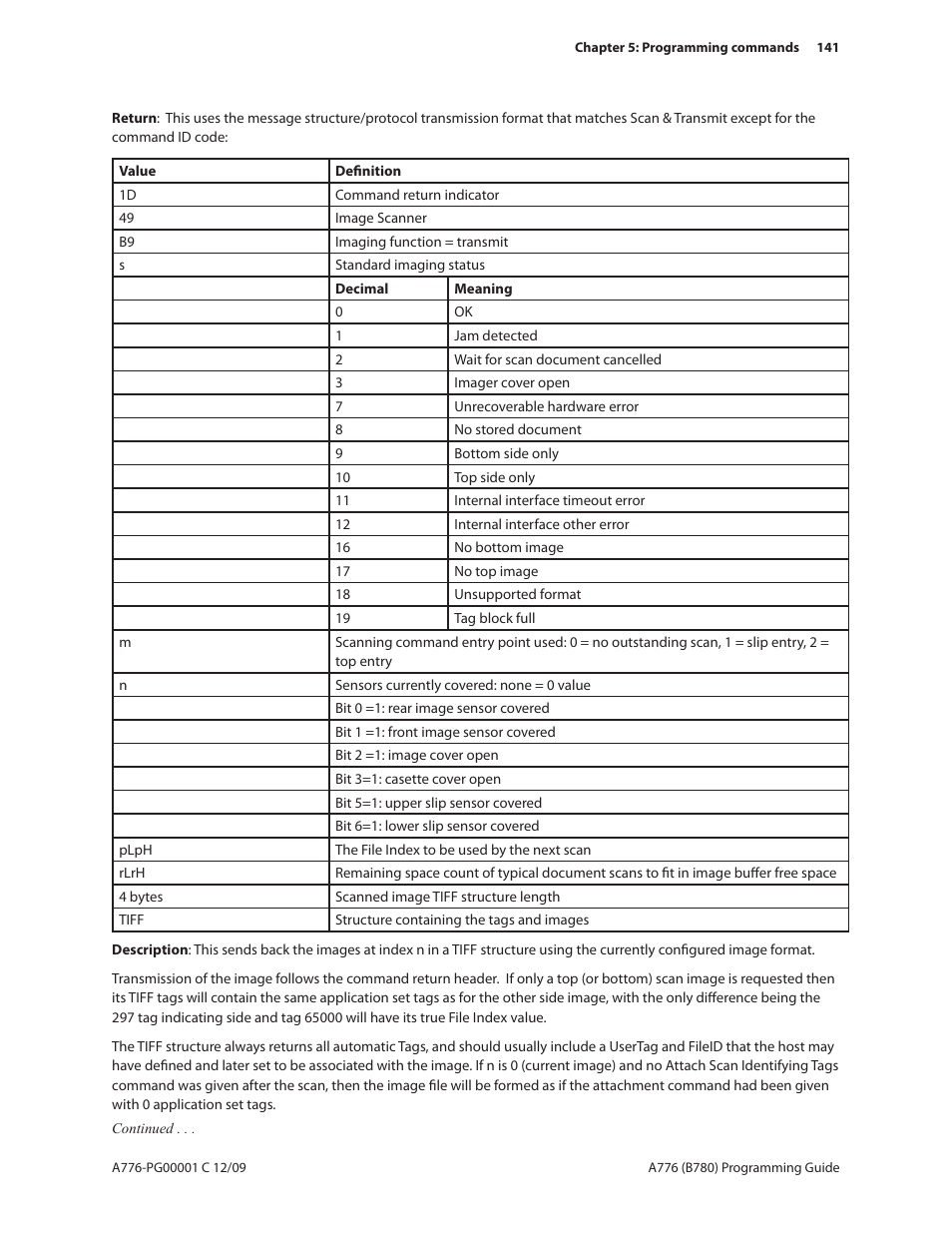 CognitiveTPG B780 User Manual | Page 153 / 192