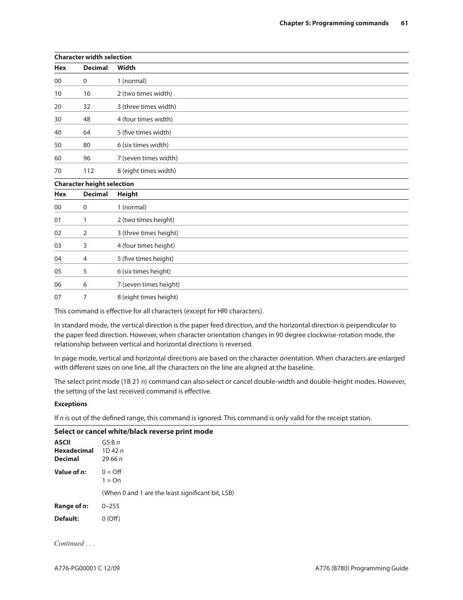 CognitiveTPG B780 User Manual | Page 73 / 192