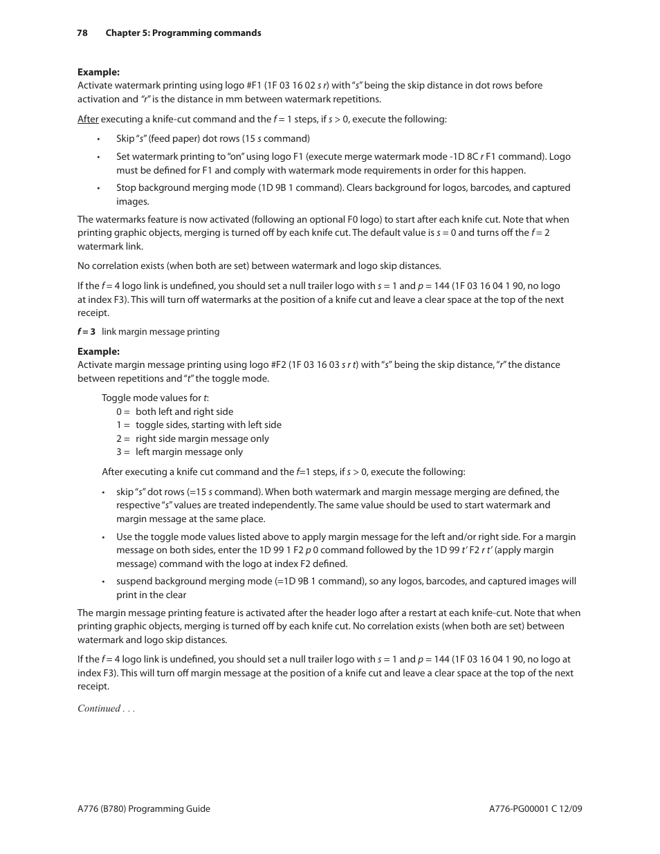 CognitiveTPG B780 User Manual | Page 90 / 192