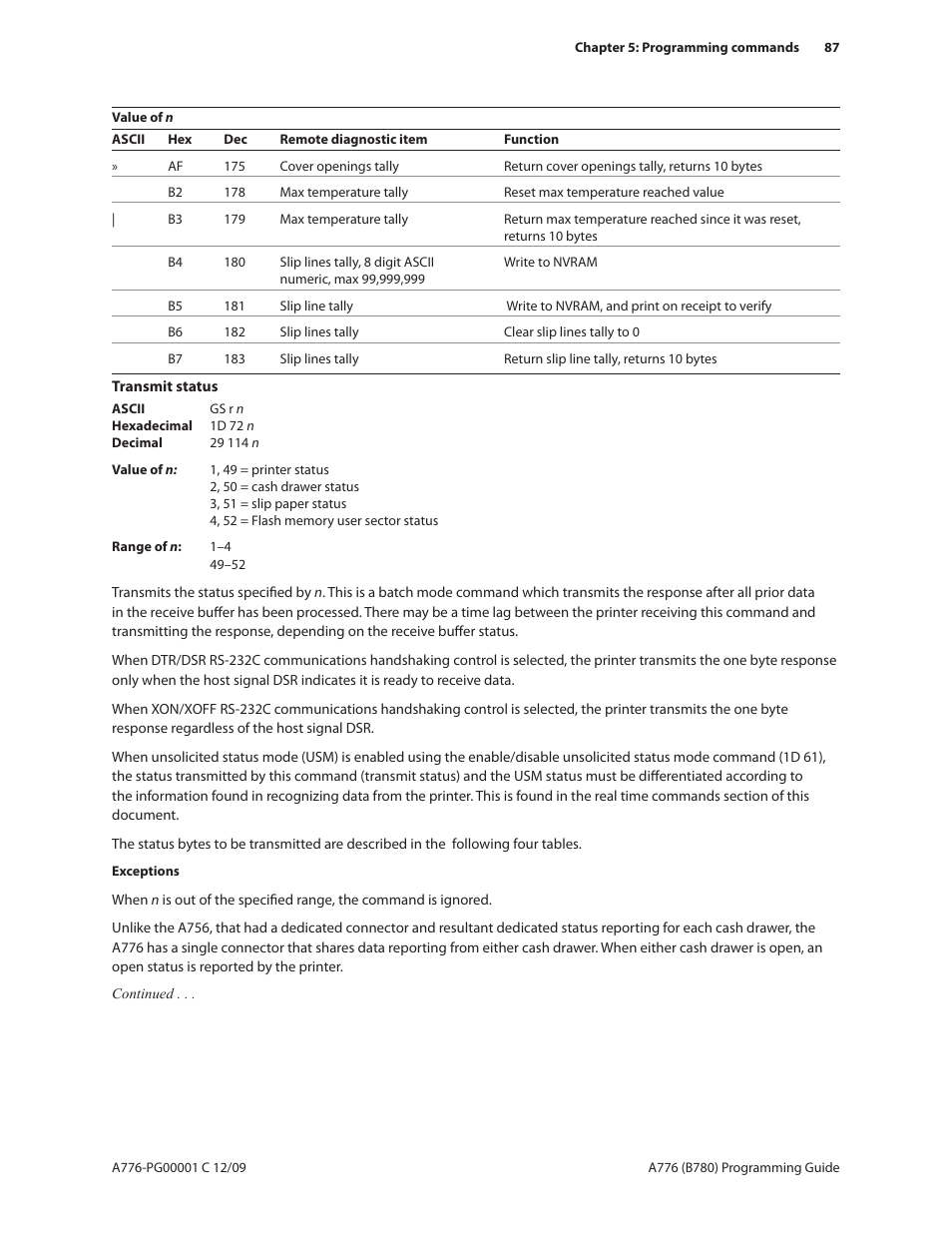CognitiveTPG B780 User Manual | Page 99 / 192