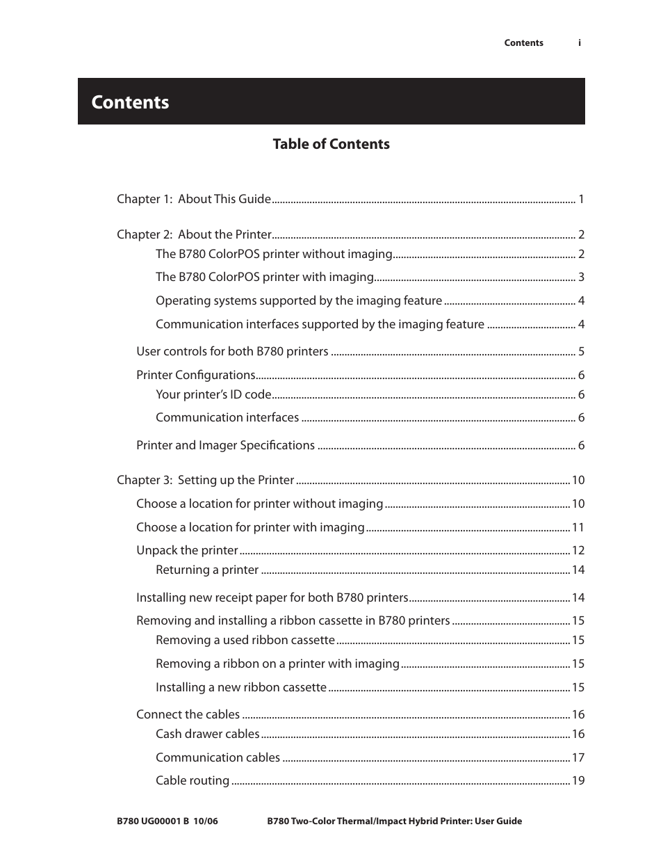 CognitiveTPG B780 User Manual | Page 3 / 52