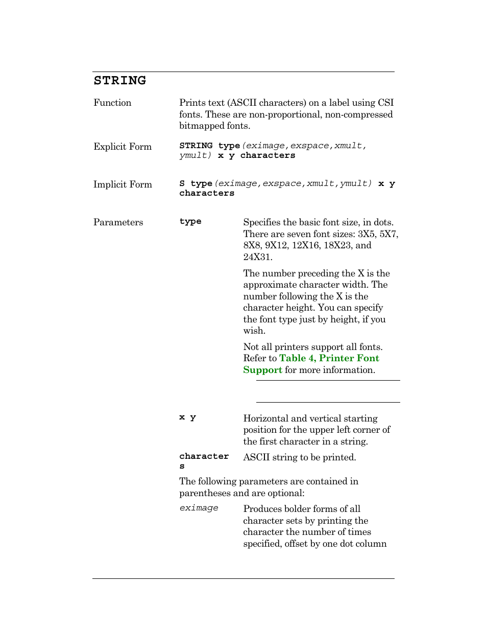 String | CognitiveTPG DLXi User Manual | Page 107 / 326