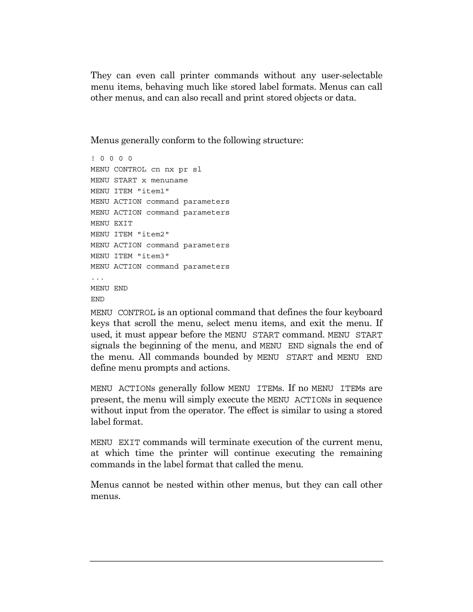 Menu programming | CognitiveTPG DLXi User Manual | Page 156 / 326