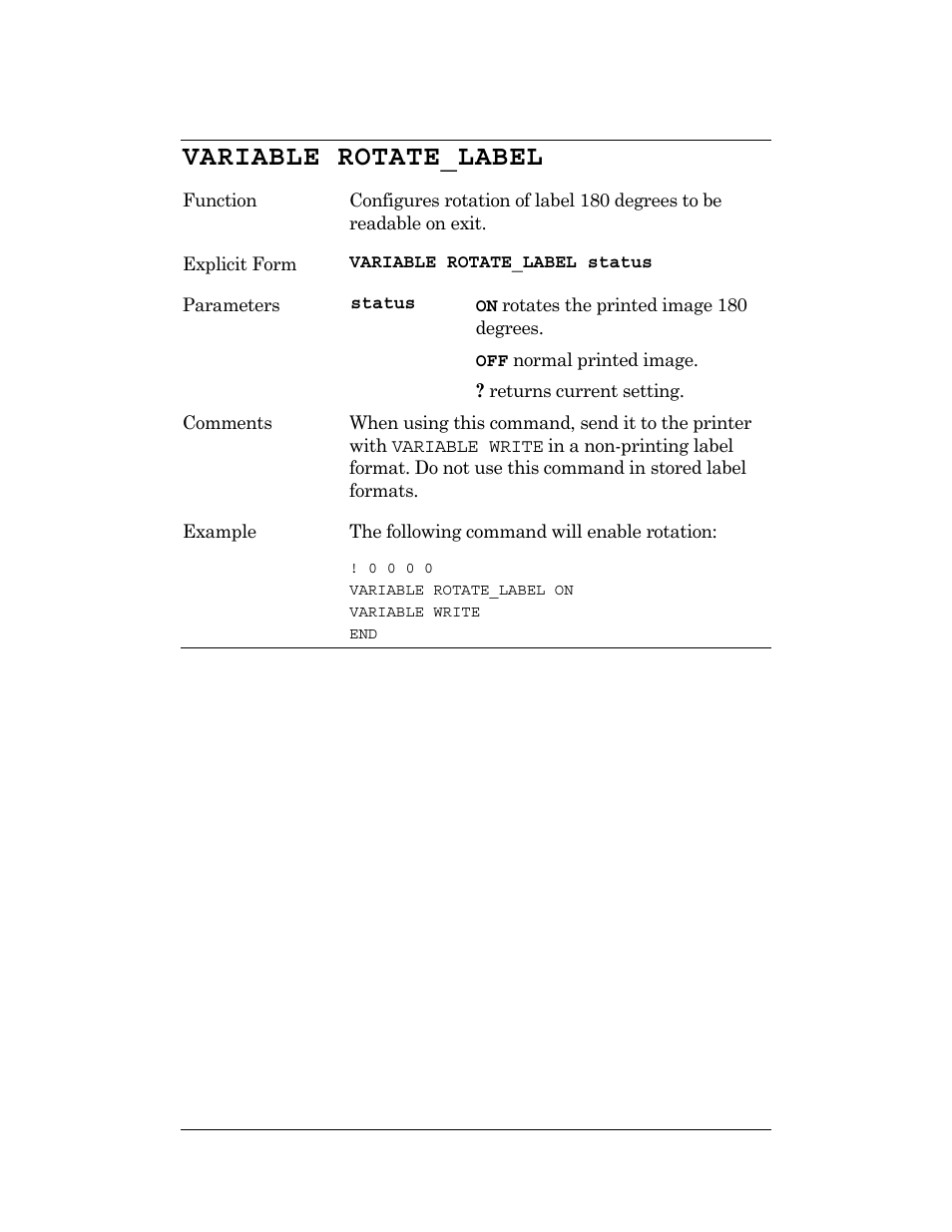 Variable rotate_label | CognitiveTPG DLXi User Manual | Page 254 / 326