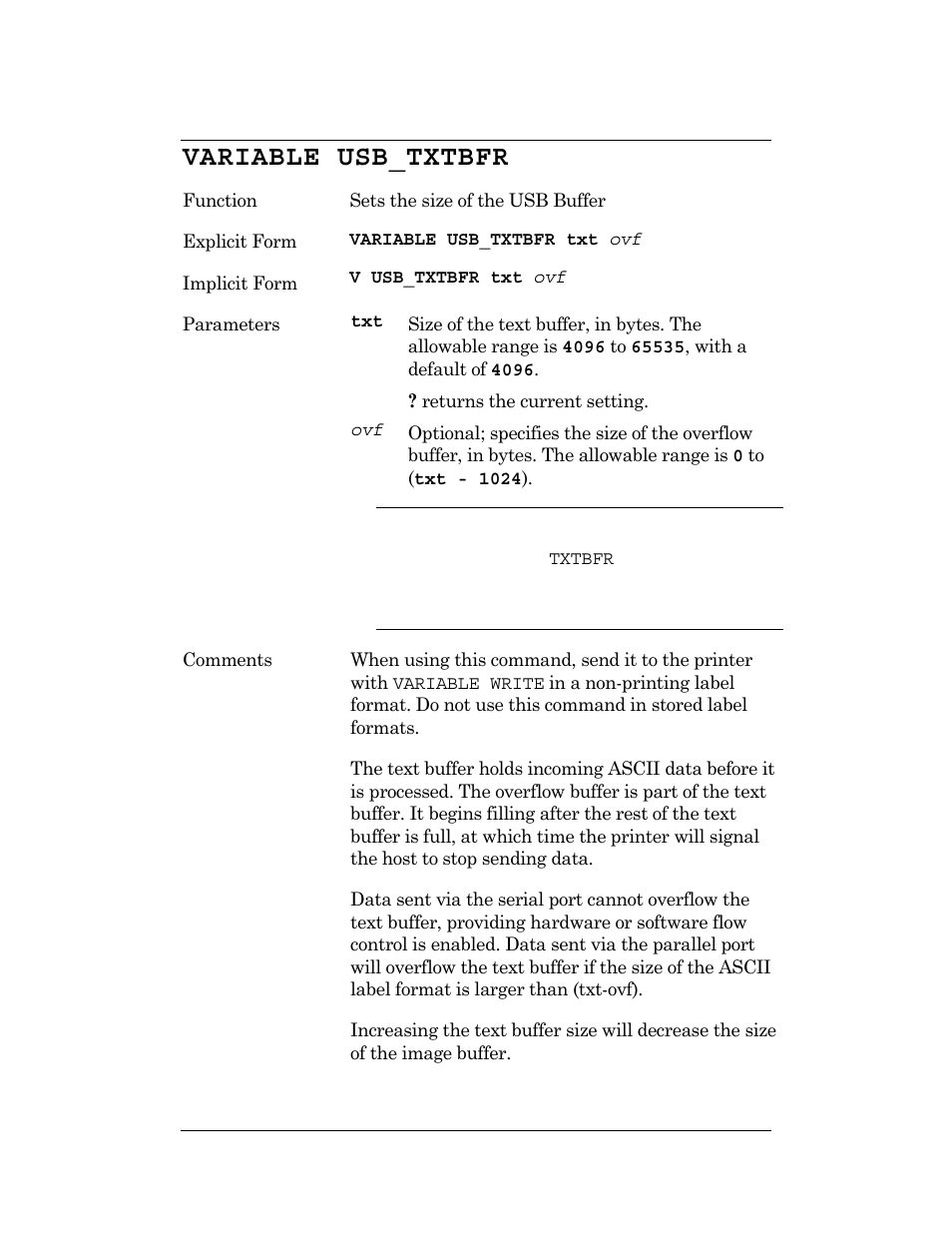 Variable usb_txtbfr | CognitiveTPG DLXi User Manual | Page 264 / 326