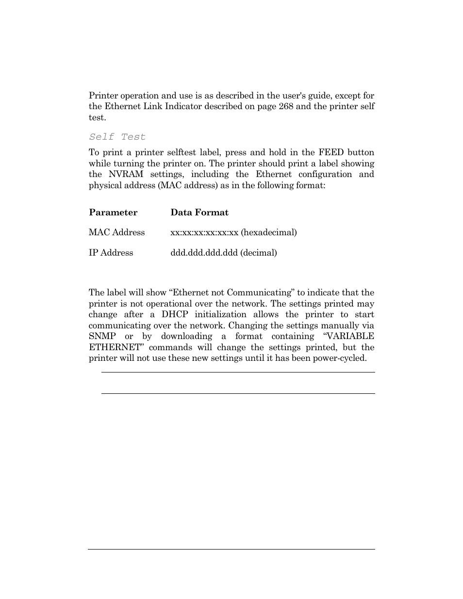 Operation, Self test | CognitiveTPG DLXi User Manual | Page 284 / 326