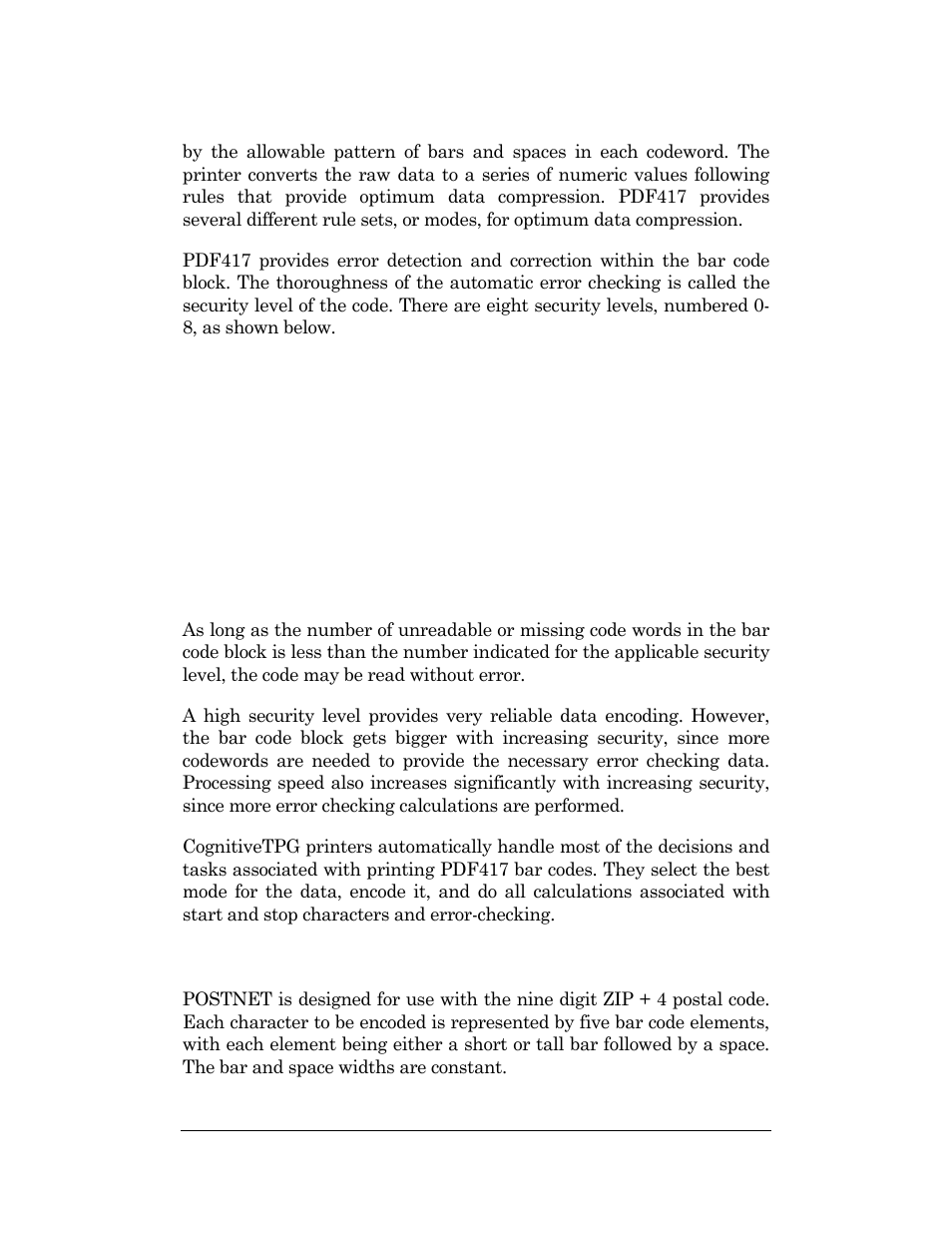 Postnet | CognitiveTPG DLXi User Manual | Page 301 / 326
