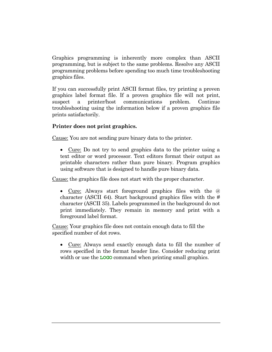 Graphics programming issues | CognitiveTPG DLXi User Manual | Page 321 / 326