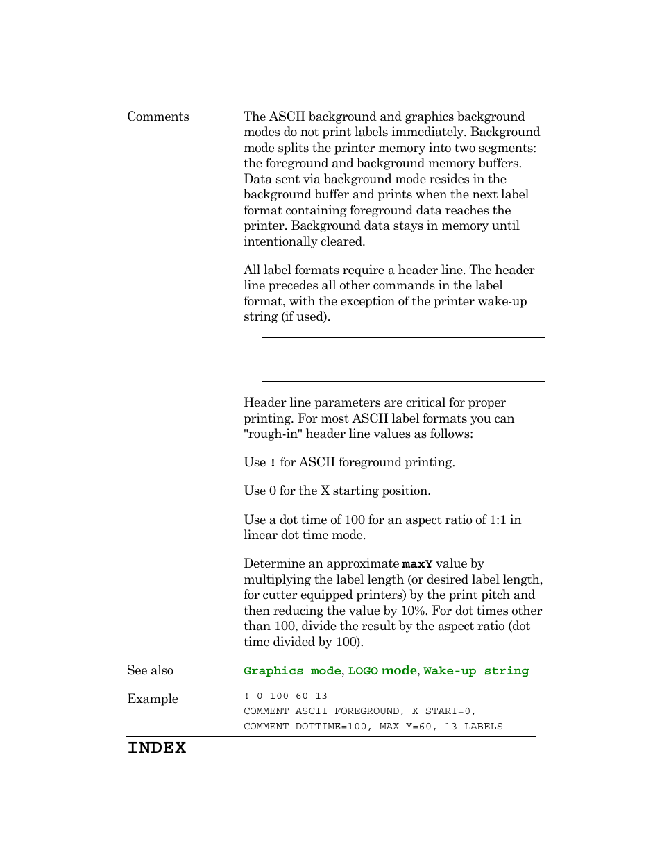 Index | CognitiveTPG DLXi User Manual | Page 81 / 326