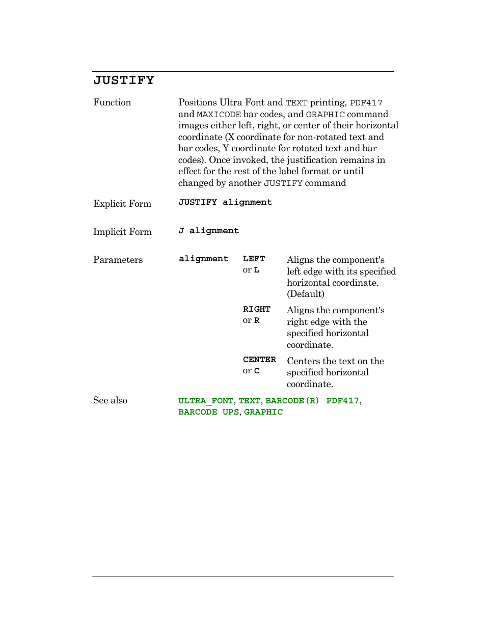 Justify | CognitiveTPG DLXi User Manual | Page 83 / 326