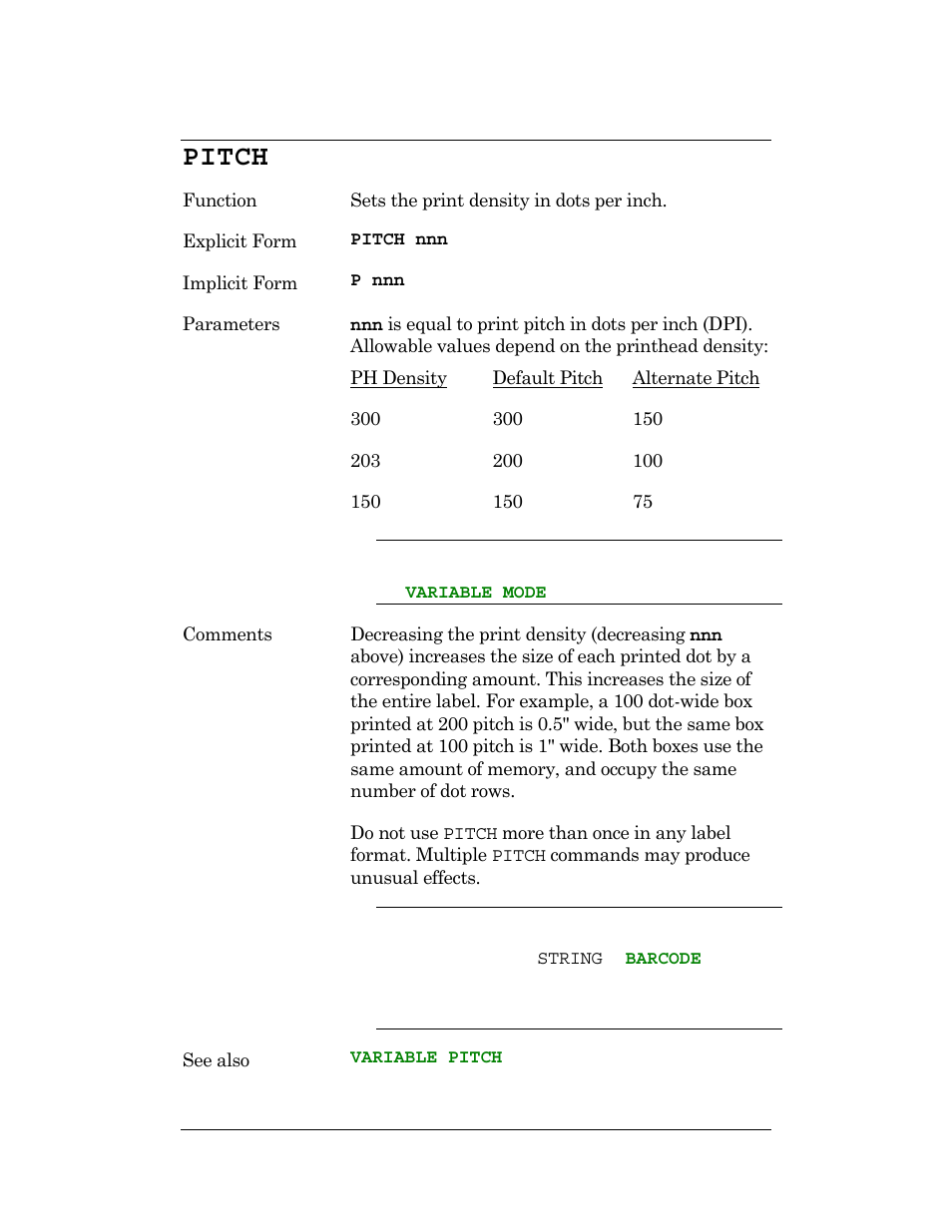 Pitch | CognitiveTPG DLXi User Manual | Page 90 / 326