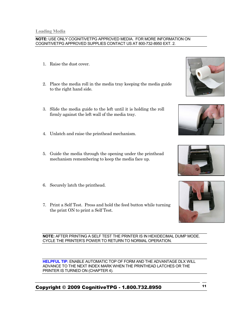 CognitiveTPG Advantage DLX User Manual | Page 11 / 27