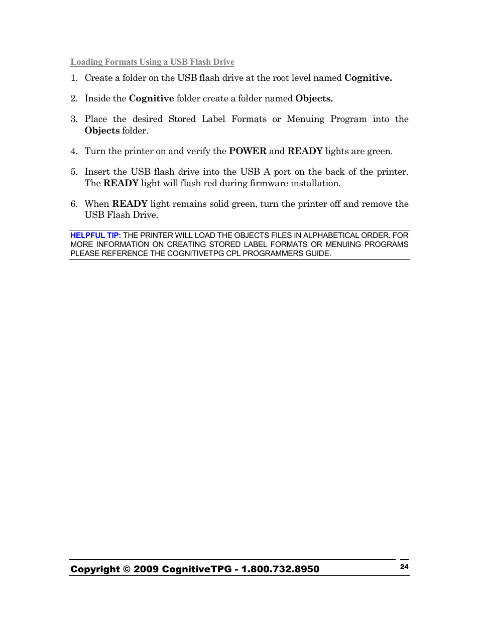 CognitiveTPG Advantage DLX User Manual | Page 24 / 27