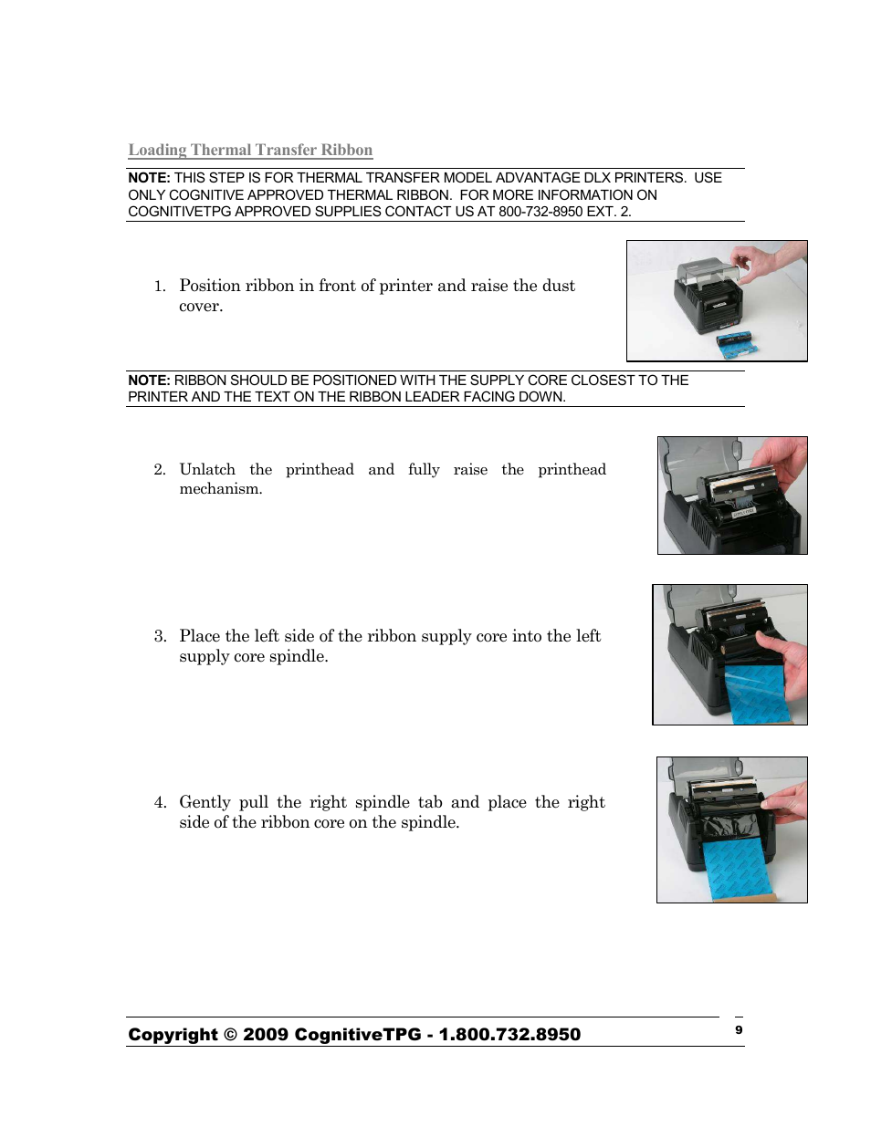 CognitiveTPG Advantage DLX User Manual | Page 9 / 27