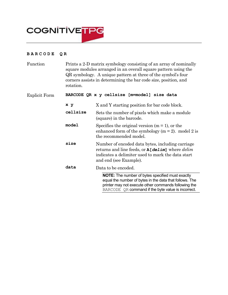 CognitiveTPG DLXi User Manual | 2 pages