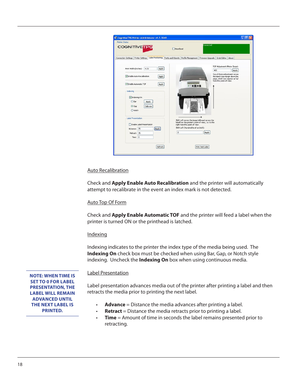 CognitiveTPG Advantage LX User Manual | Page 18 / 25