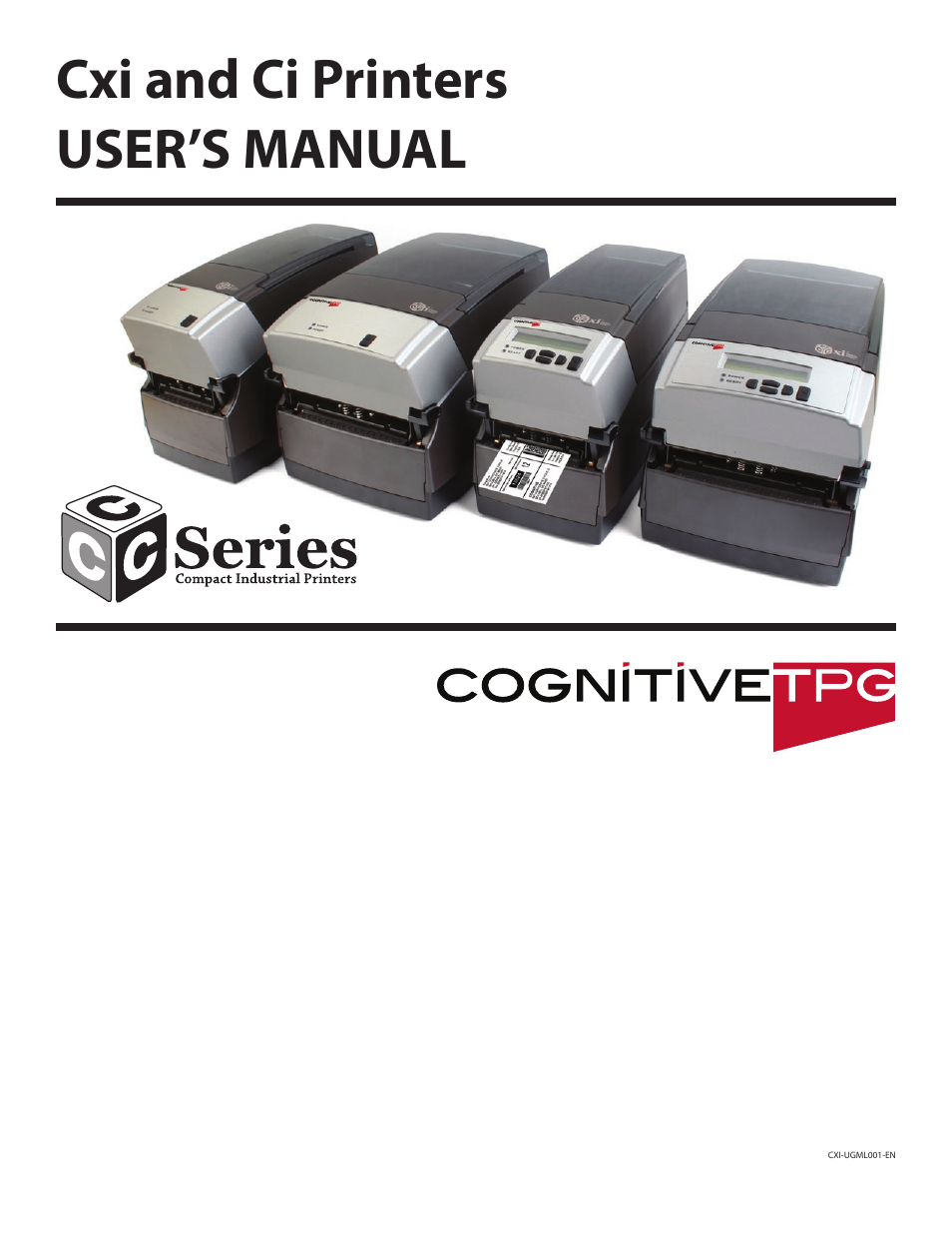 CognitiveTPG CRx User Manual | 90 pages