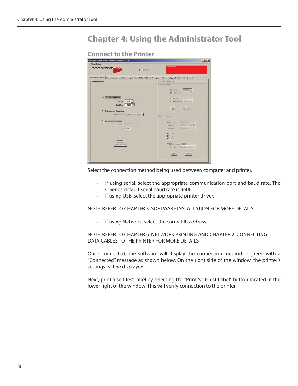 Chapter 4: using the administrator tool | CognitiveTPG CRx User Manual | Page 40 / 90