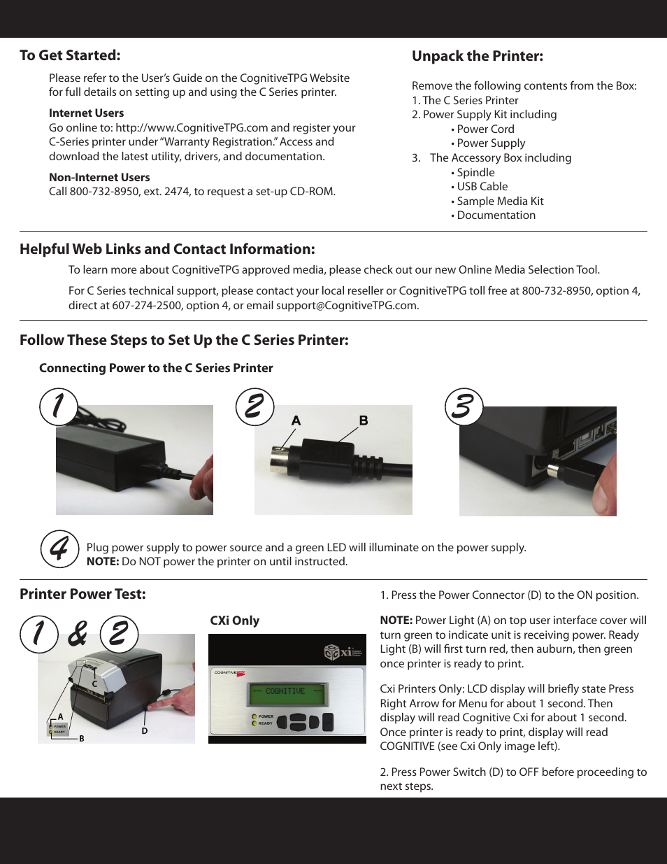 CognitiveTPG CRx User Manual | Page 2 / 8