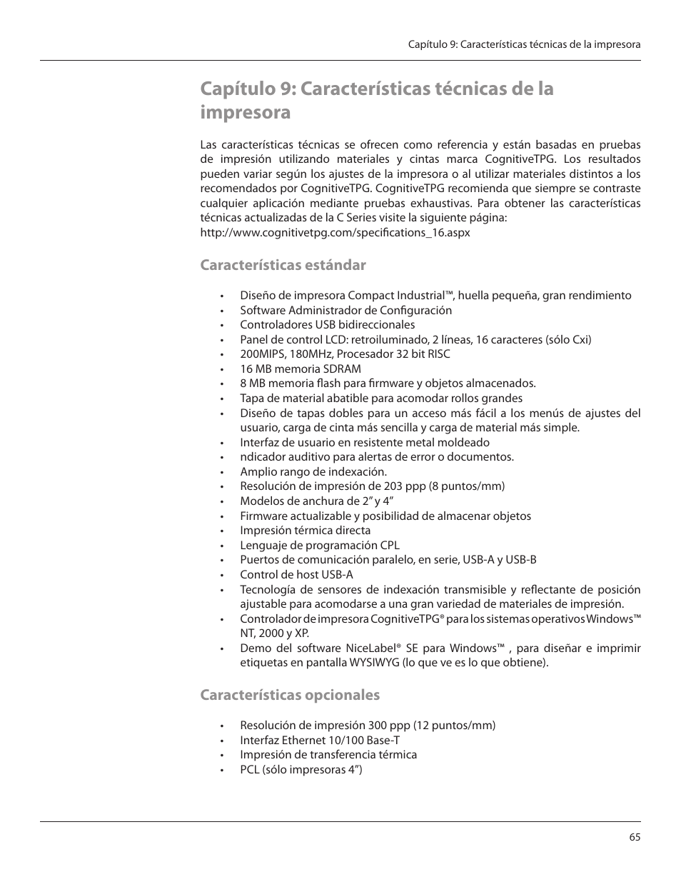 CognitiveTPG CRx User Manual | Page 69 / 92