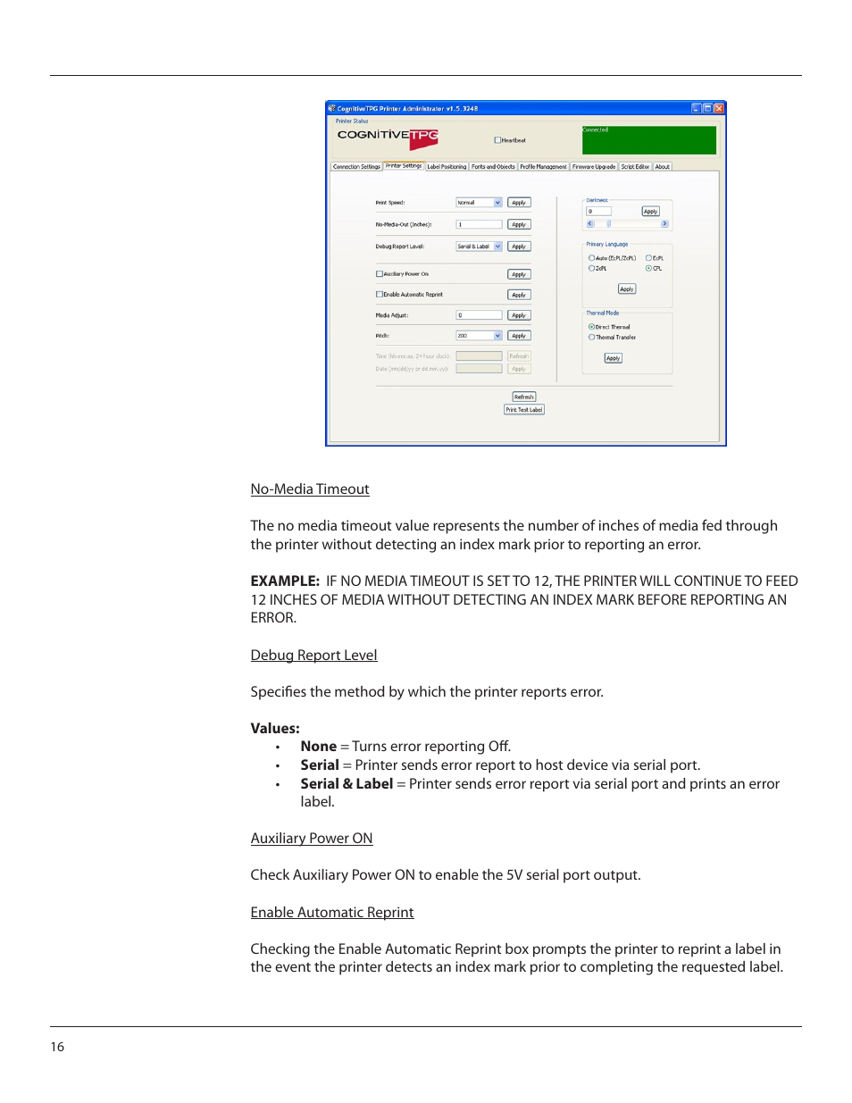 CognitiveTPG DLXi User Manual | Page 16 / 27