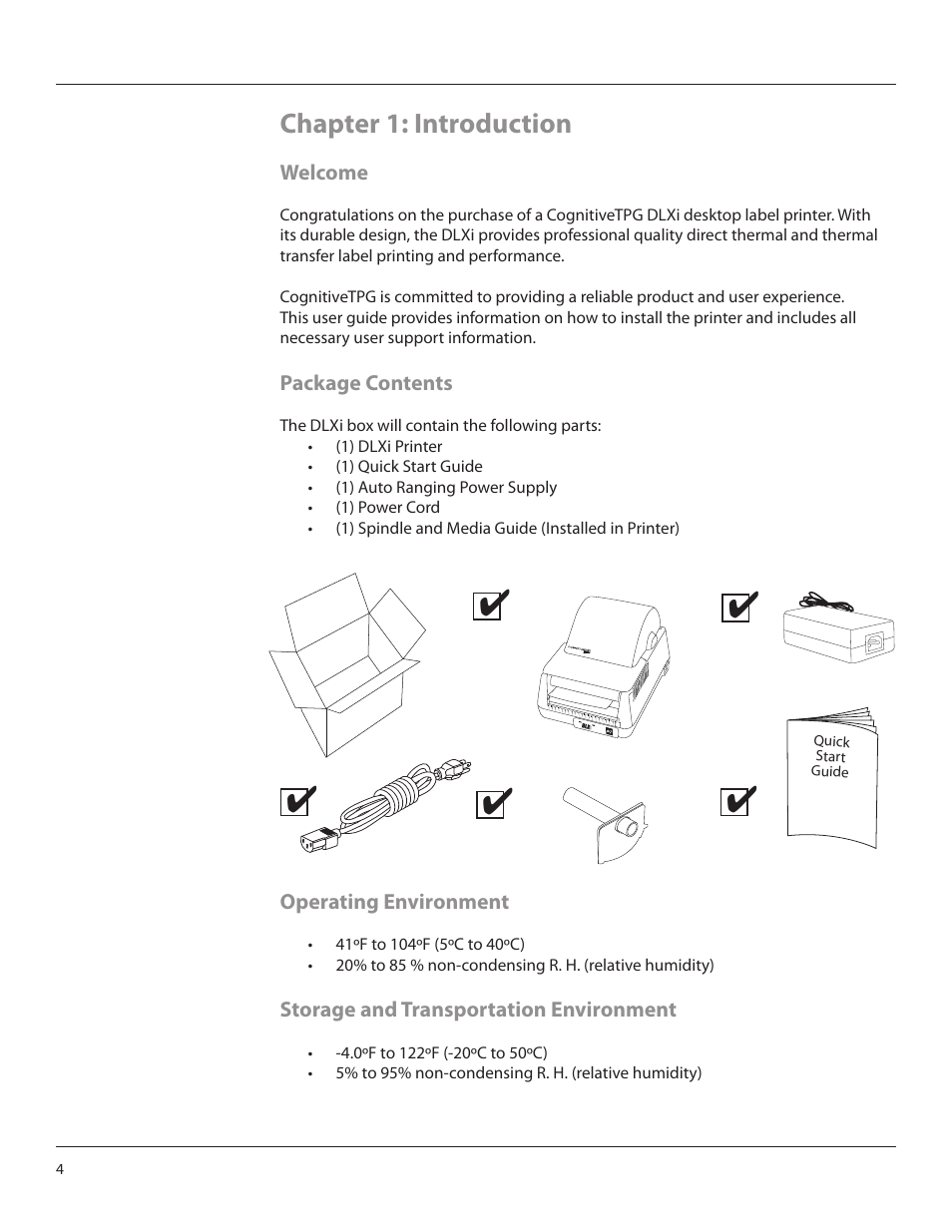 Chapter 1: introduction | CognitiveTPG DLXi User Manual | Page 4 / 27