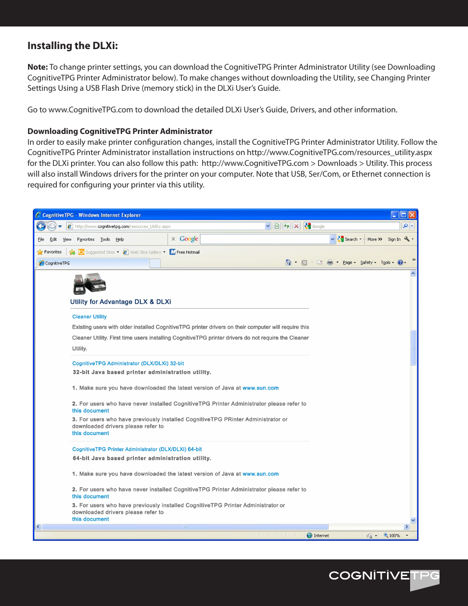 CognitiveTPG DLXi User Manual | Page 7 / 8