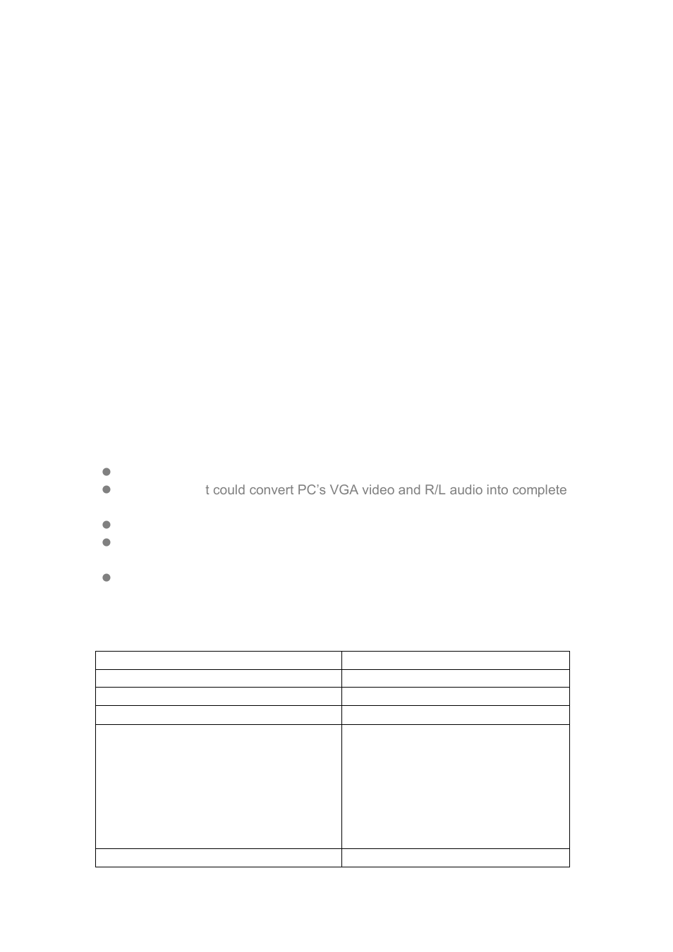 Comprehensive CCN-VH101 User Manual | Page 2 / 4
