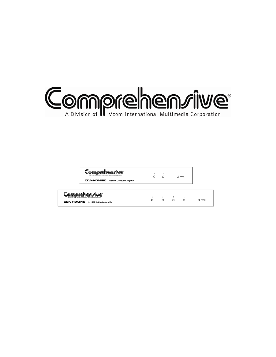 Comprehensive CDA-HDMI40 User Manual | 12 pages