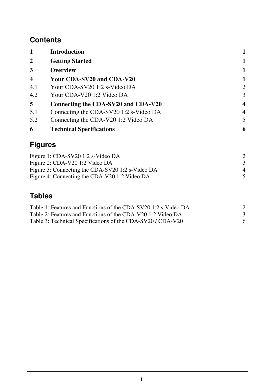 Comprehensive CDA-SV20 User Manual | Page 2 / 8