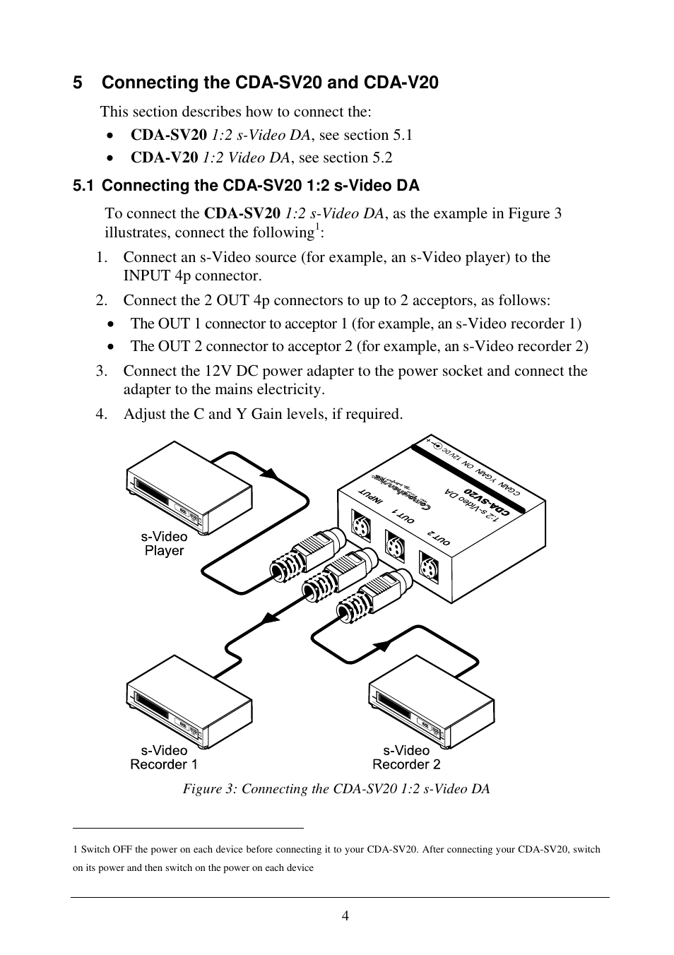 Comprehensive CDA-SV20 User Manual | Page 6 / 8