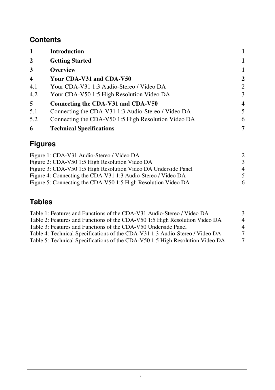 Comprehensive CDA-V50 User Manual | Page 2 / 9