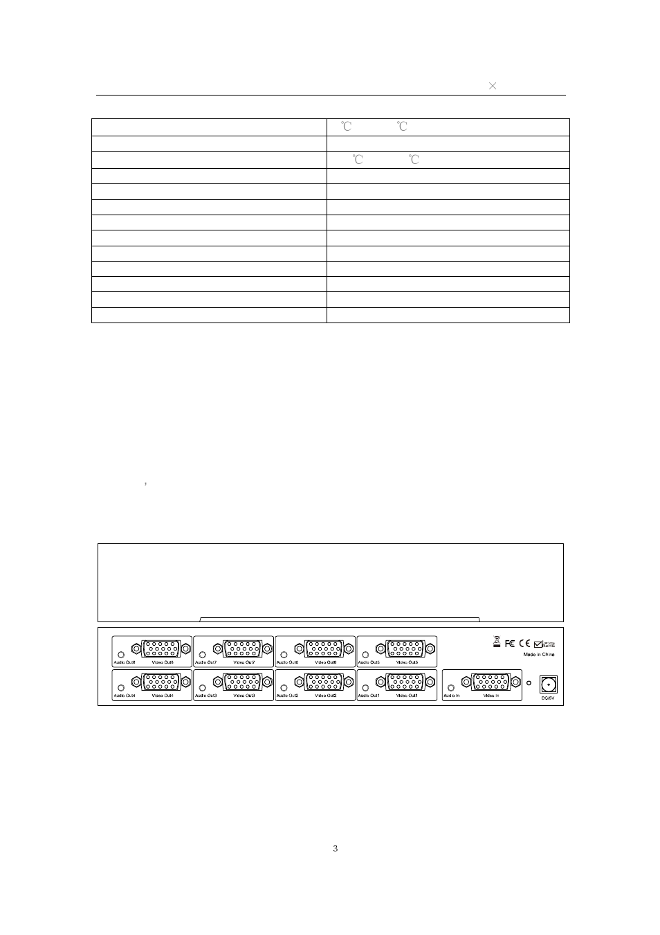 Comprehensive CDA-VGA108A User Manual | Page 3 / 4