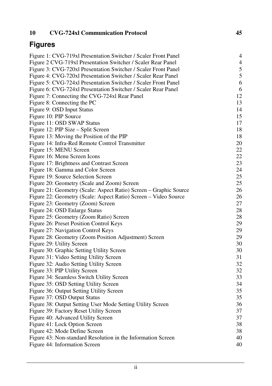 Comprehensive CVG-724xl User Manual | Page 3 / 55