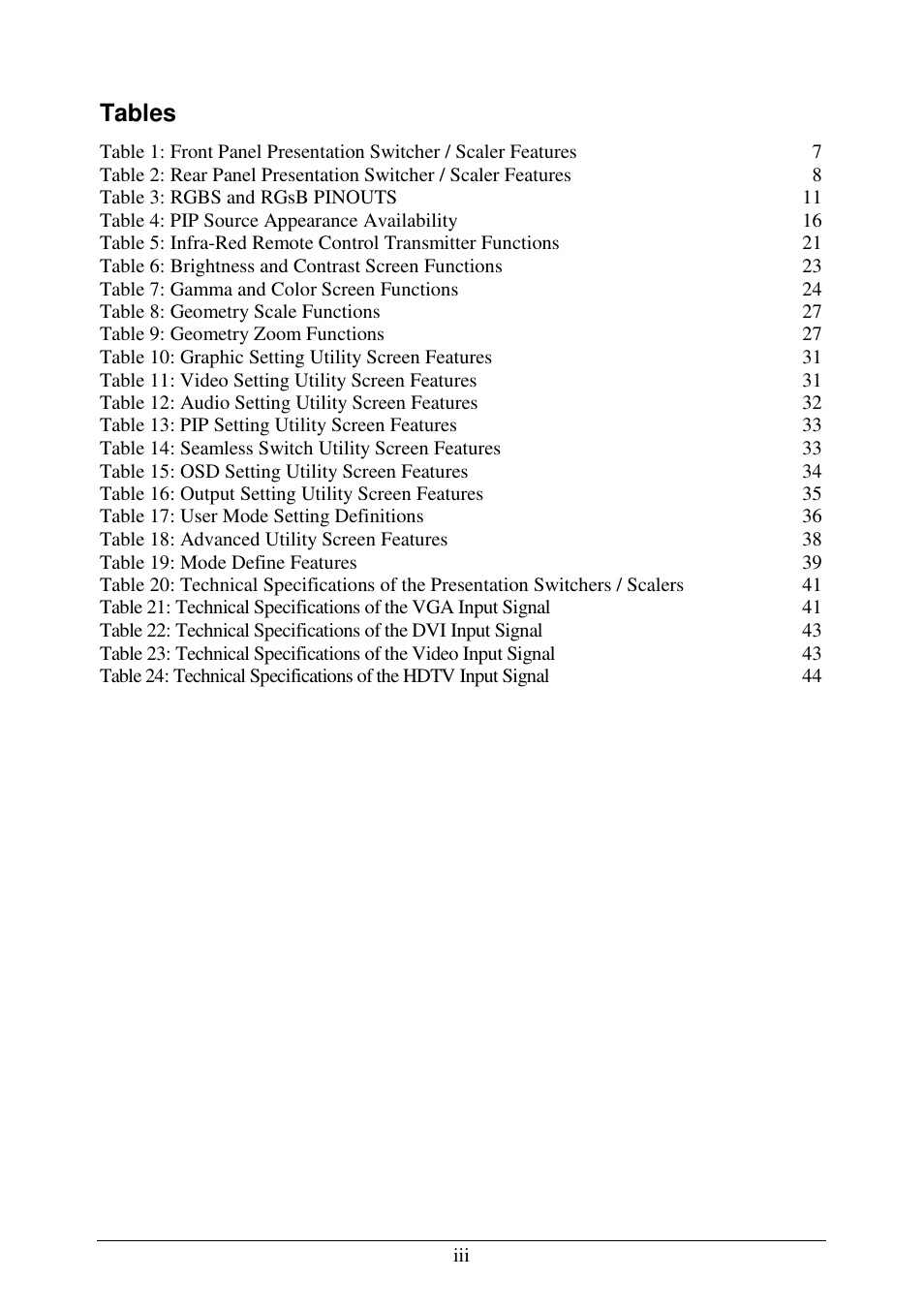 Comprehensive CVG-724xl User Manual | Page 4 / 55