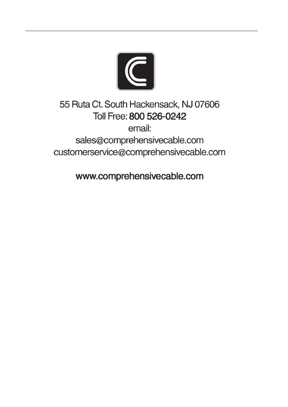 Comprehensive CE-HDBT100 User Manual | Page 9 / 9
