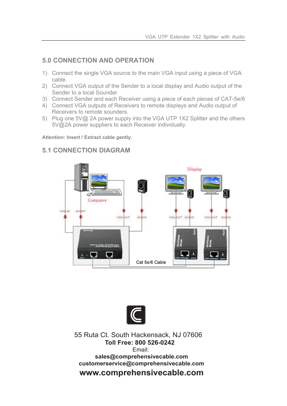 Comprehensive CVE-TRX02A User Manual | Page 5 / 5