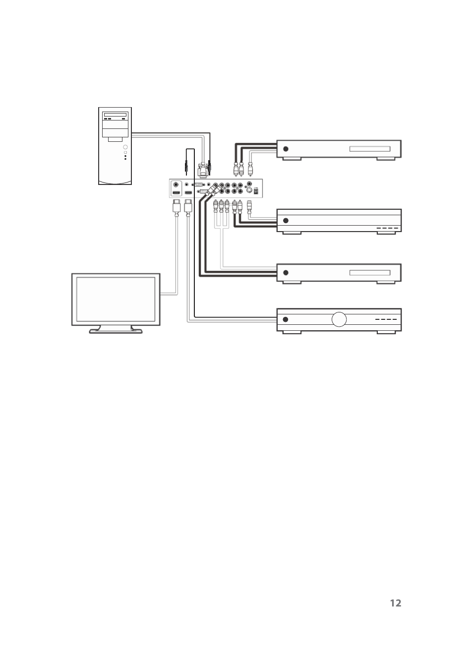 Connection diagram | Comprehensive CSC-750 User Manual | Page 16 / 18