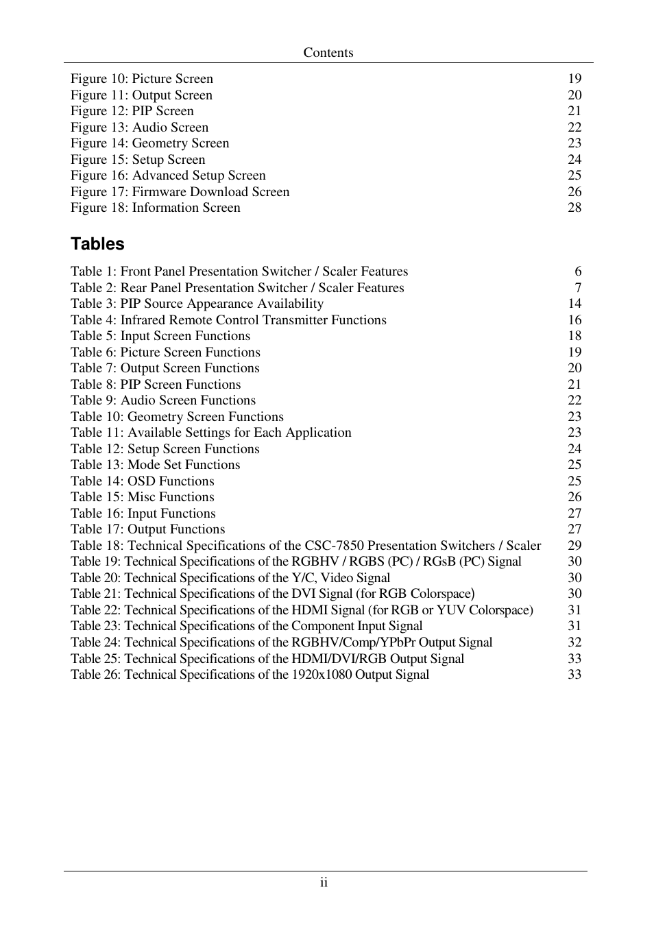 Comprehensive CSC-7850 User Manual | Page 3 / 46