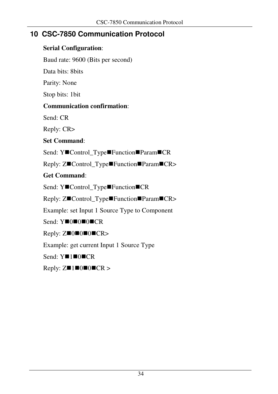 Comprehensive CSC-7850 User Manual | Page 37 / 46