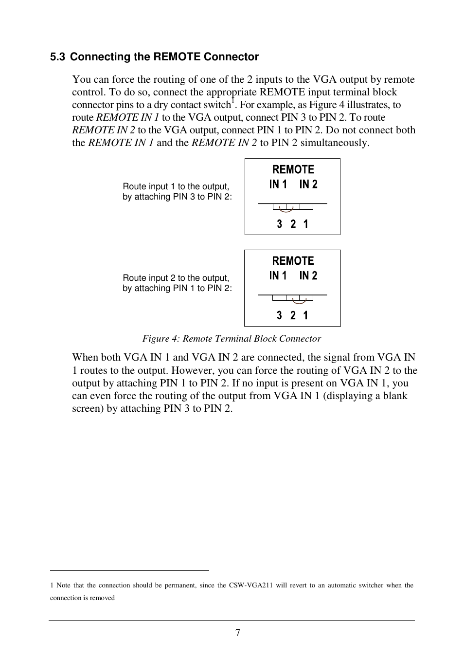 Comprehensive CSW-VGA211 User Manual | Page 9 / 11