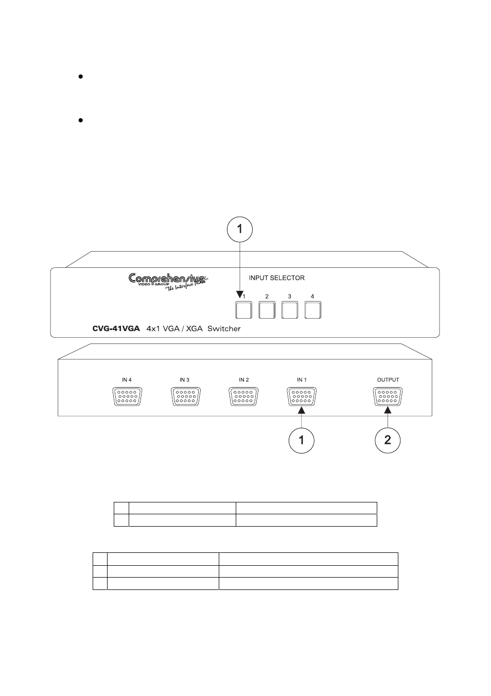 Comprehensive CVG-41VGA User Manual | Page 5 / 6