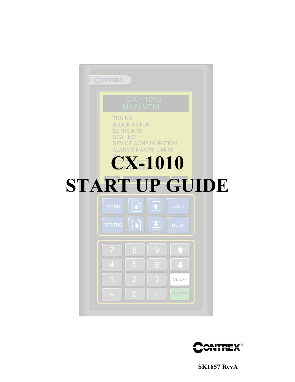 CONTREX CX-1010 User Manual | 11 pages