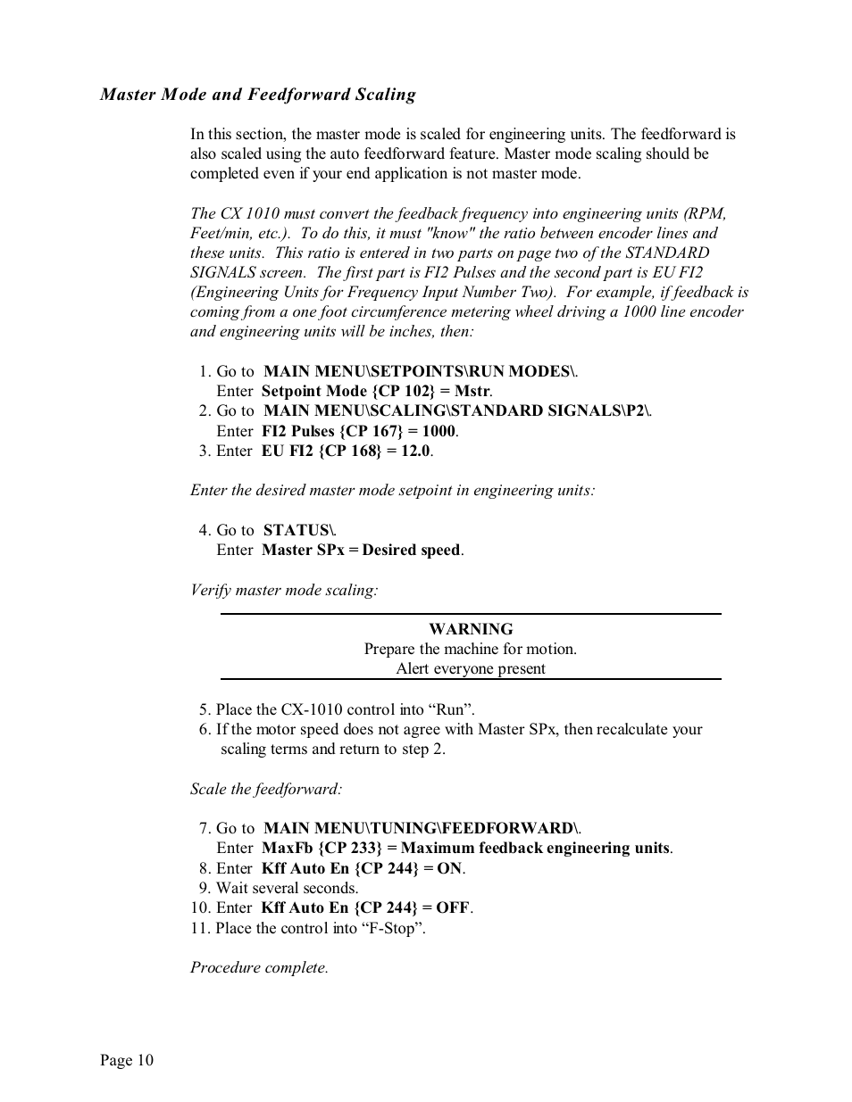 CONTREX CX-1010 User Manual | Page 10 / 11