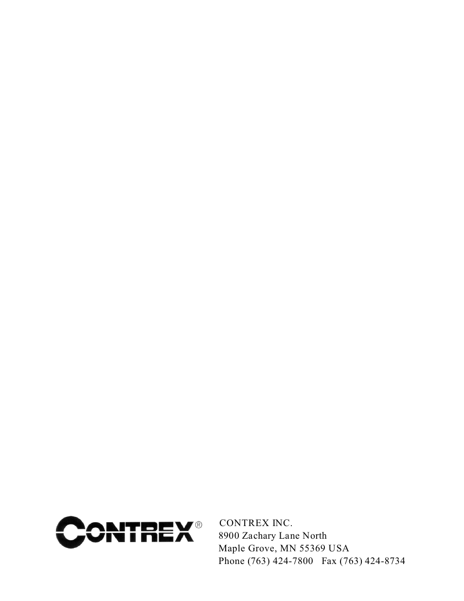 CONTREX CX-1010 User Manual | Page 2 / 11