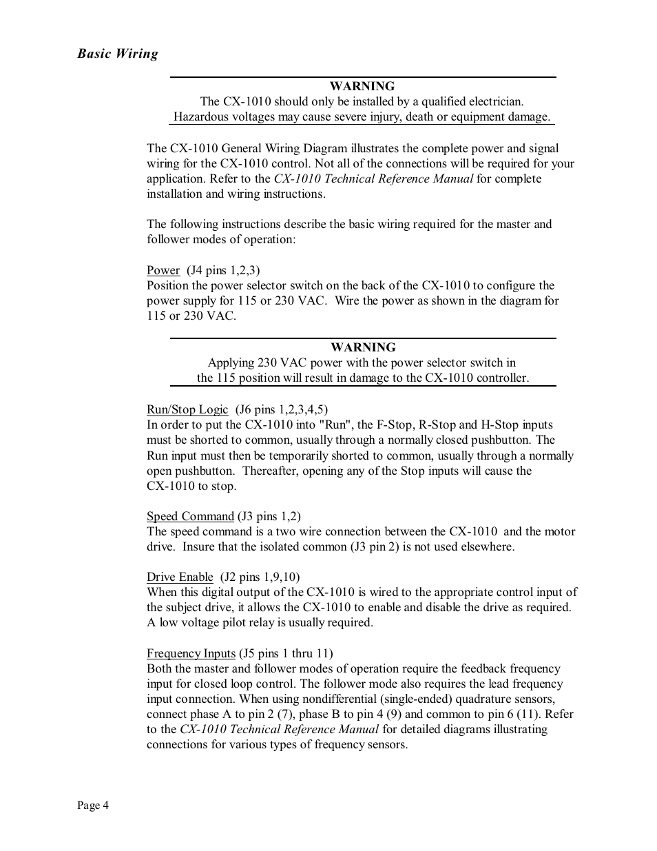 CONTREX CX-1010 User Manual | Page 4 / 11