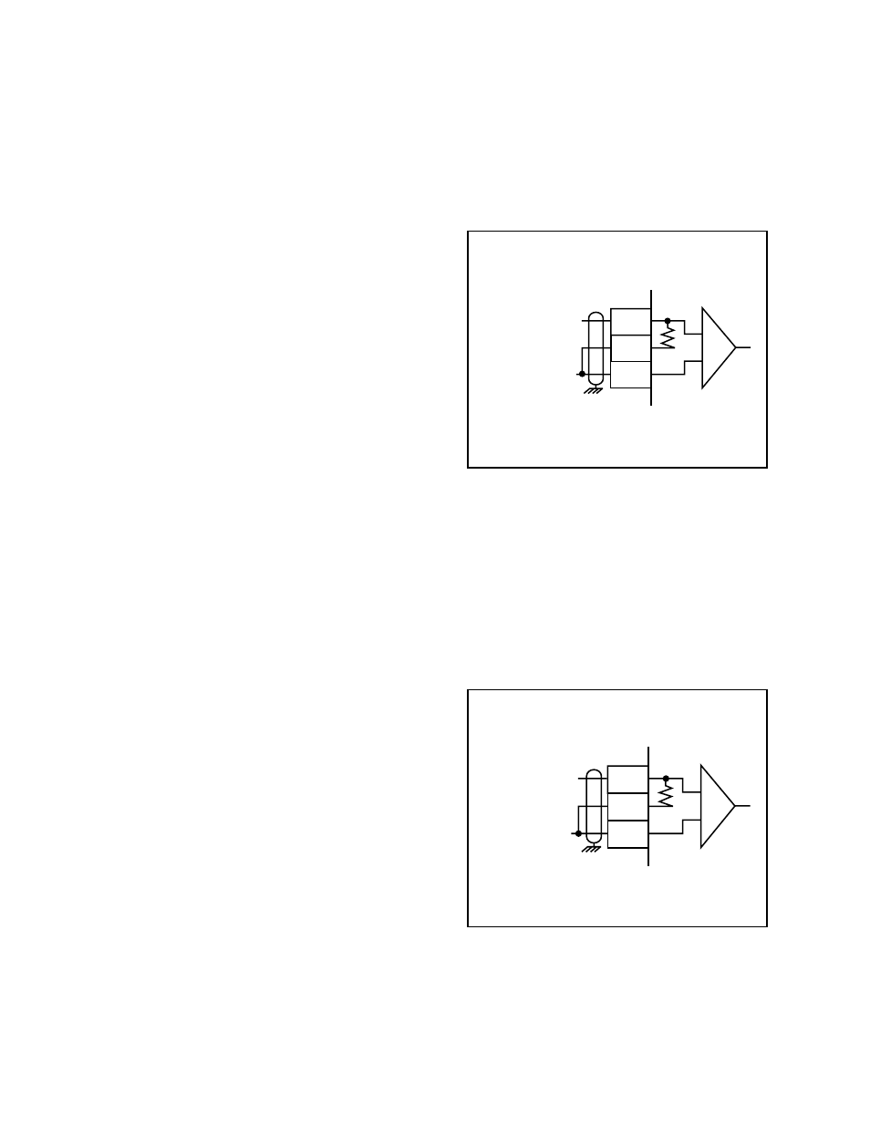 Analog input 1: current input wiring, Analog input 2: current input wiring | CONTREX CX-1010 User Manual | Page 40 / 54