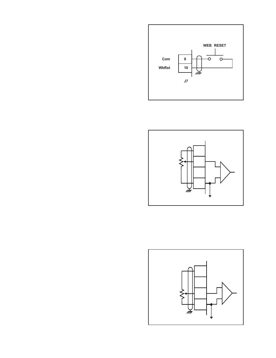 Web reset, Dancer, Line speed potentiometer | CONTREX CX-1102 User Manual | Page 20 / 42