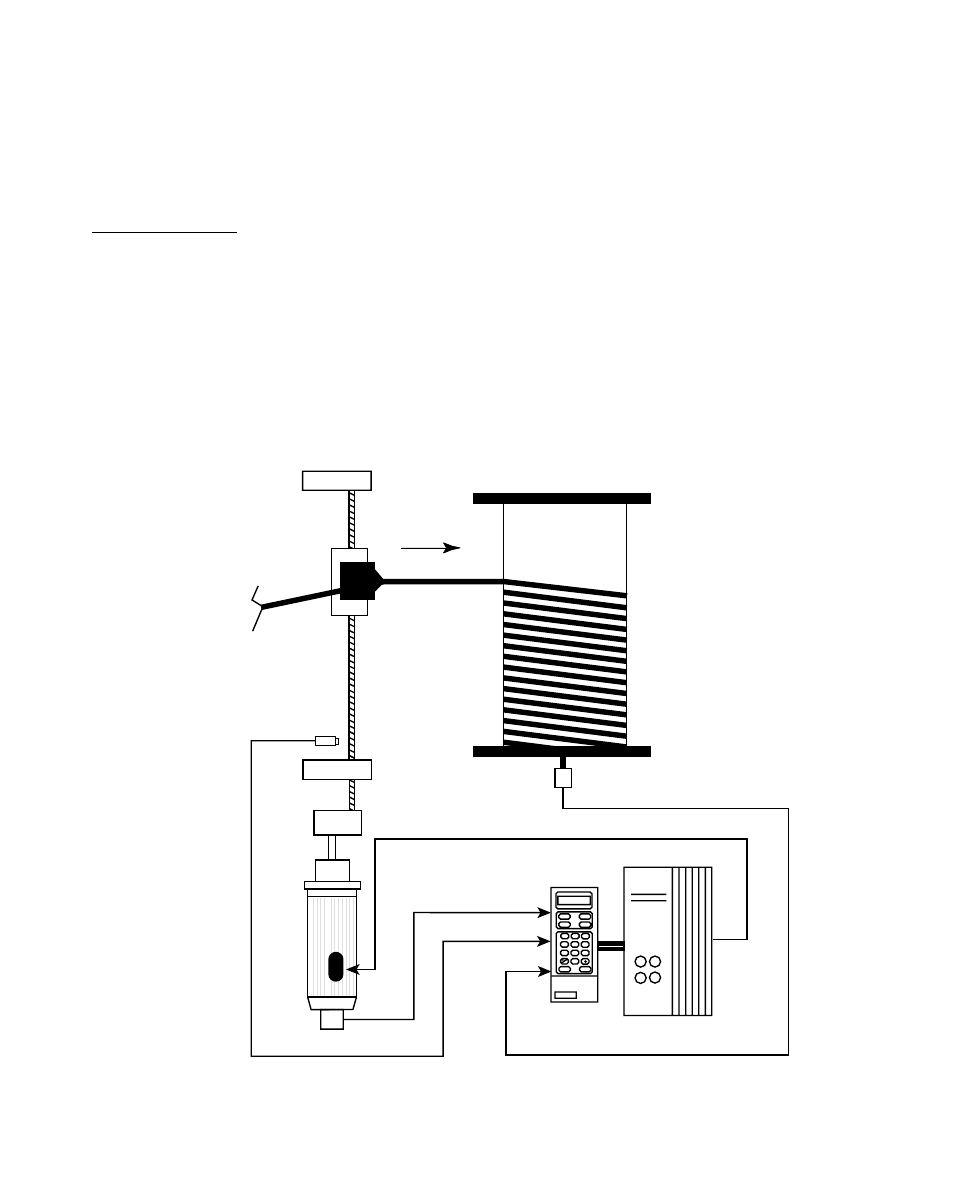 Examples of m–traverse applications, Examples of m–traverse applications -4, Figure 1-1 m–traverse level wind application | CONTREX M-Traverse User Manual | Page 13 / 202